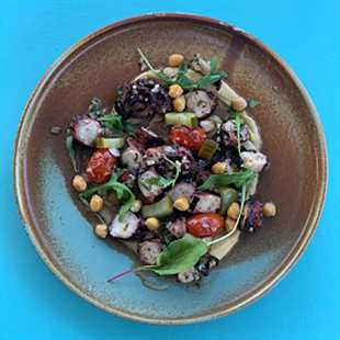 Grilled octopus